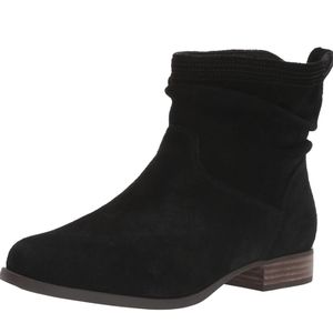 KOOKABURRA BY UGG LORELAI SLOUCH BLACK SUEDE BOOTIE